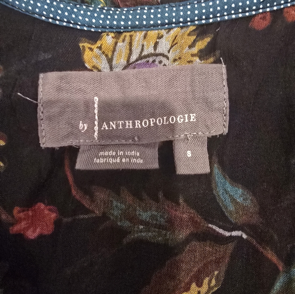 Anthropologie Floral Tunic - Picture 7 of 10